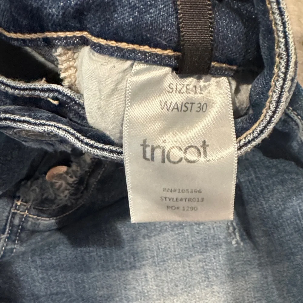 Tricot Distressed Skinny Jeans